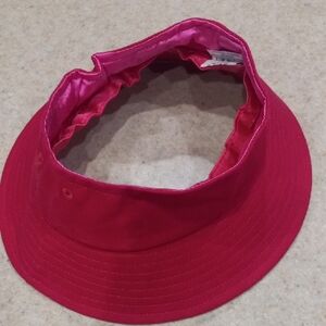 Women's Vibrant Pink Sun Visor